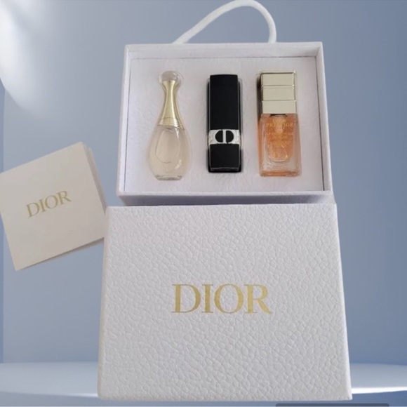 NWT Dior Travel Set Jadore Eau de Parfum Satin Lipstick Prestige Advanced Serum - Picture 5 of 10